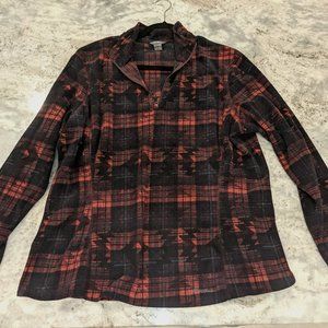 Eddie Bauer Quest Fleece 1/4-Zip - Printed XL